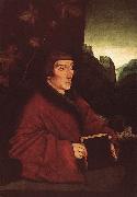 Hans Baldung Grien Portrait of Ambroise ( or Ambrosius ) Volmar Keller oil painting on canvas